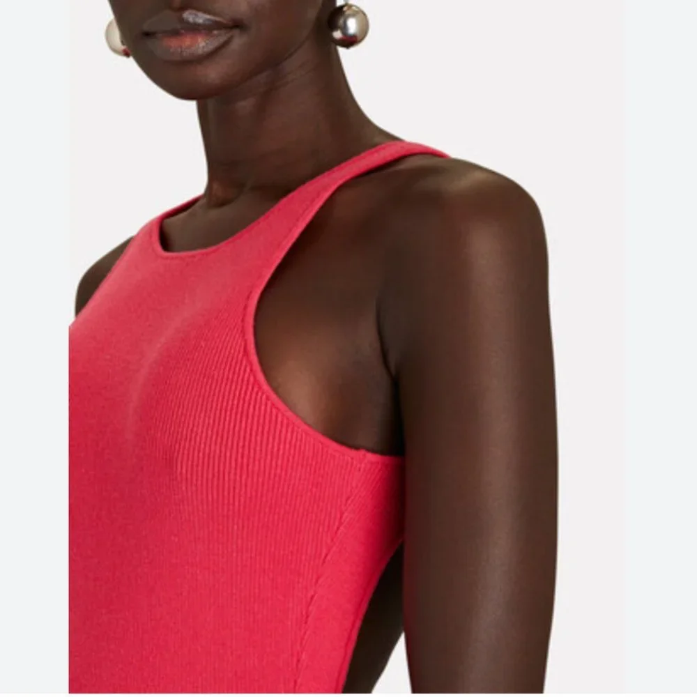 ANNA QUAN JEMMA OPEN-BACK COTTON-BLEND MAXI DRESS - Picture 3 of 8